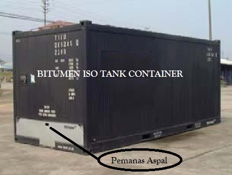 Container Pemanas Untuk Aspal