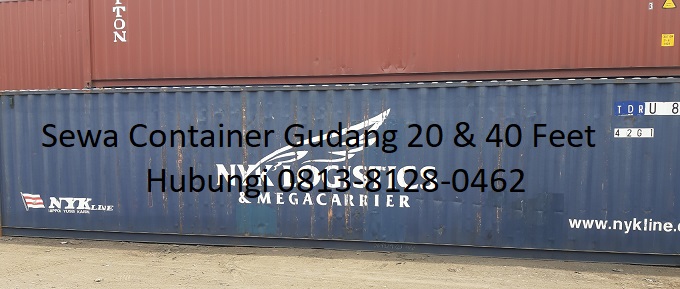 Sewa Container Dry Untuk Gudang